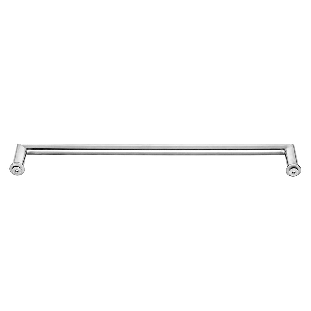 Poignée de porte/tirette d'appareil électroménager - Barre ronde en acier inoxydable de 19 mm, entraxe de 61 cm