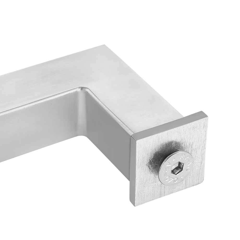Appliance Pull / Door Handle Single Side - Square 36" C/C Stainless Steel Bar 25mmx25mm