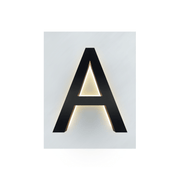 Lettre de maison rétroéclairée à LED 8", Prima