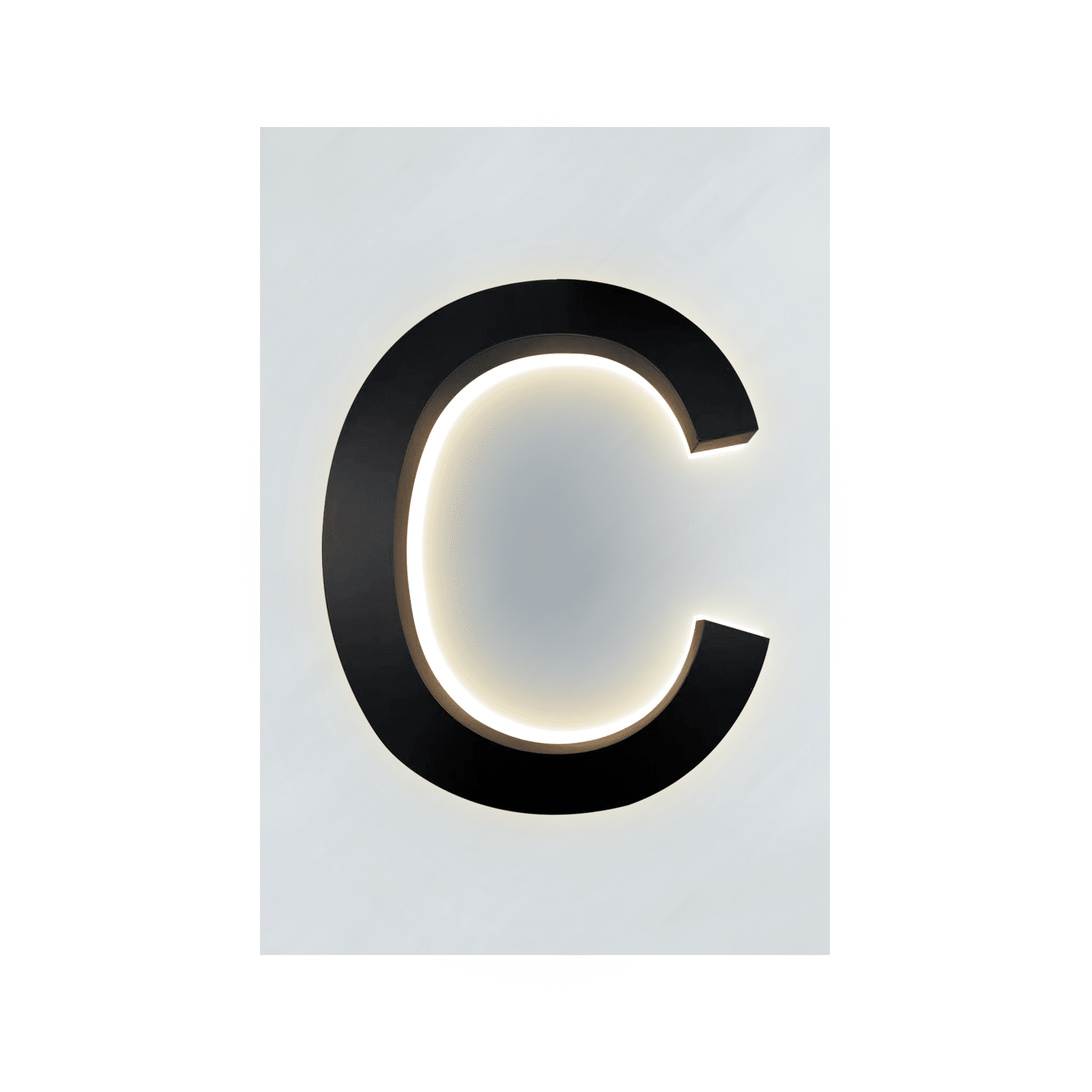 Lettre de maison rétroéclairée à LED 8", Prima