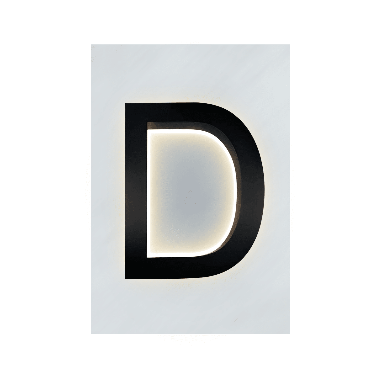 Lettre de maison rétroéclairée à LED 8", Prima