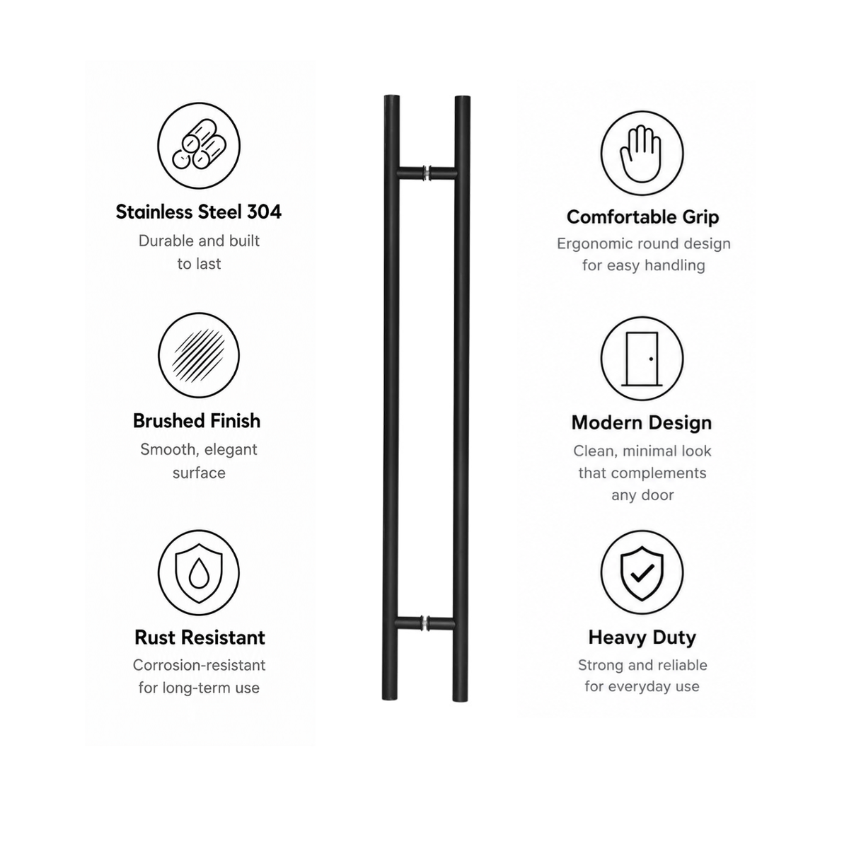 Door pull handle and it's features 