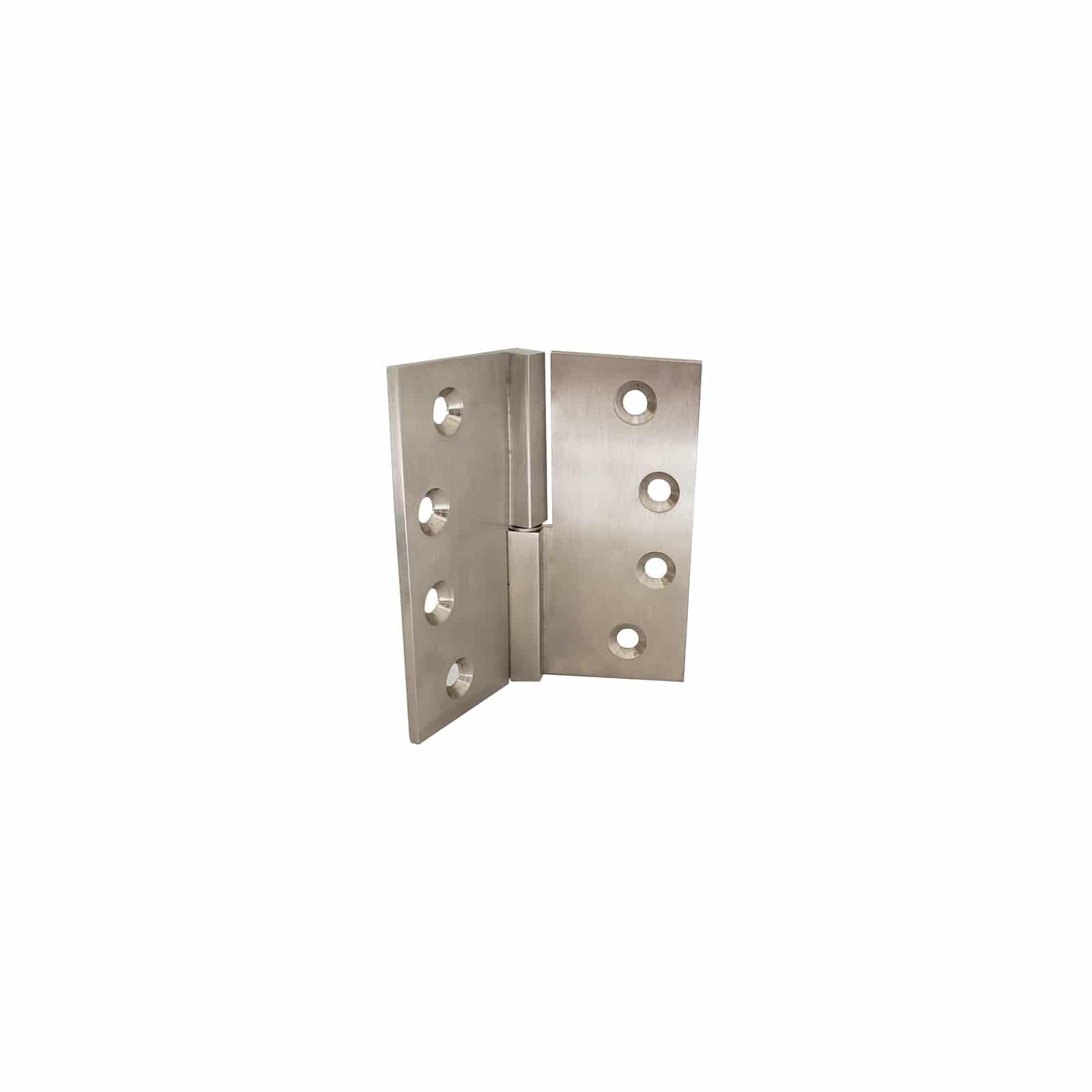 Brass Door Hinges, Lift Off Square - Satin Nickel