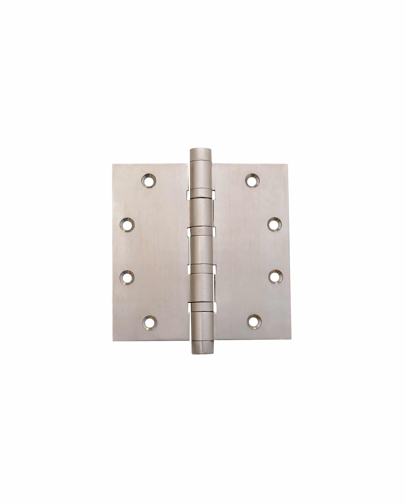 Brass Satin Nickel Door Hinge 6"x 4.5"x 5mm
