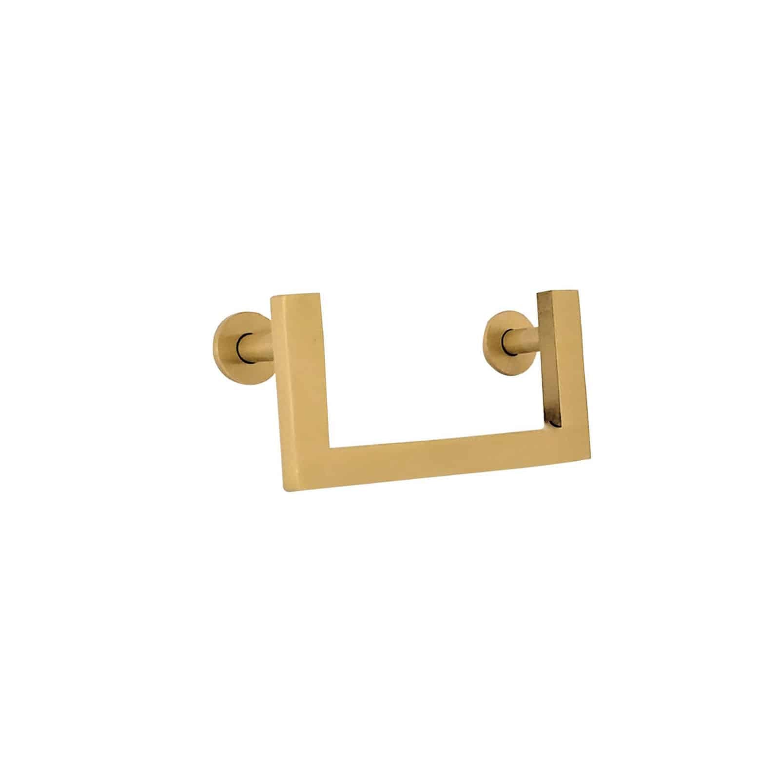 Poignée d'armoire demi-carrée 4"