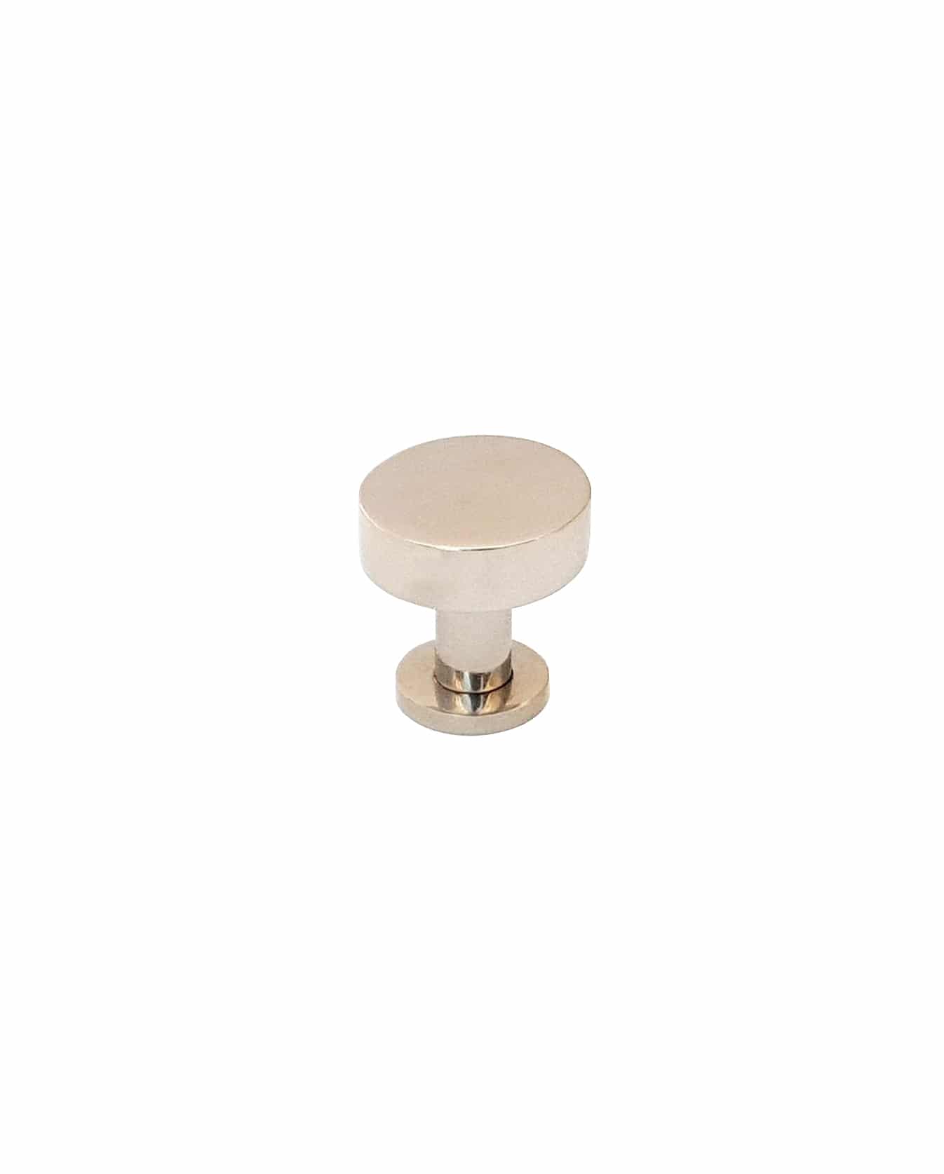 Bouton de meuble rond (style disque) : 30 mm