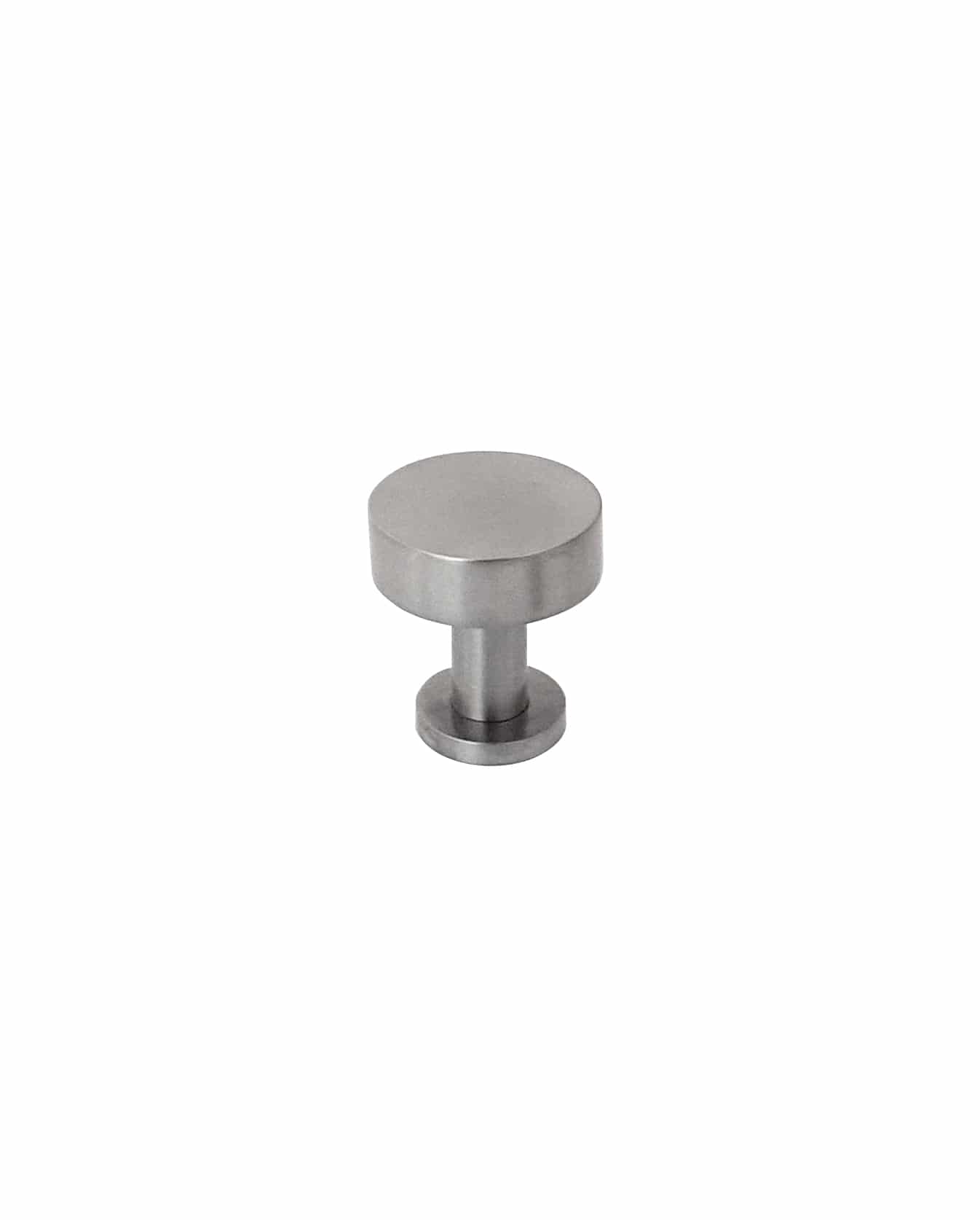 Bouton de meuble rond (style disque) : 30 mm