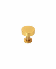 Bouton de meuble rond (style disque) : 30 mm