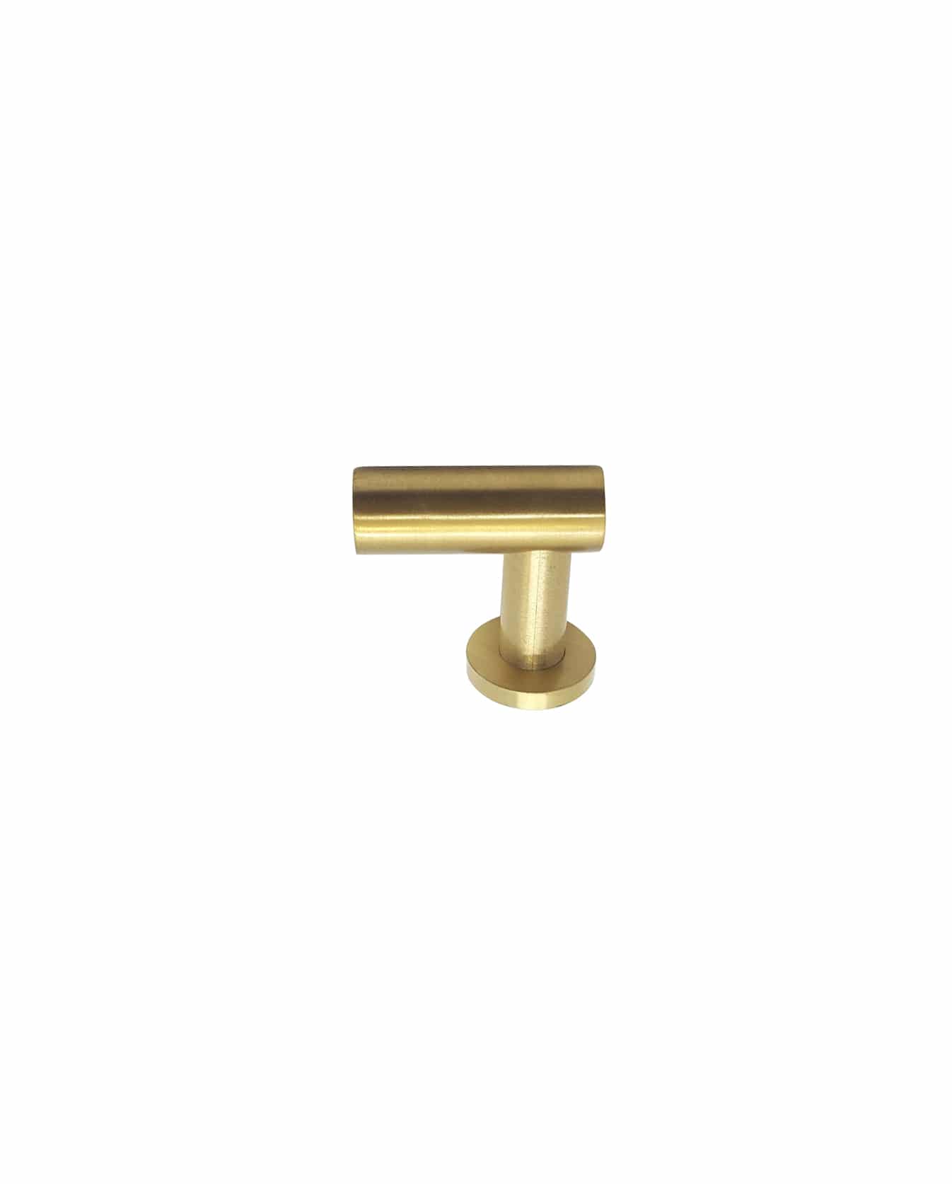 Bouton de meuble rond (style T) : barre de 12 mm