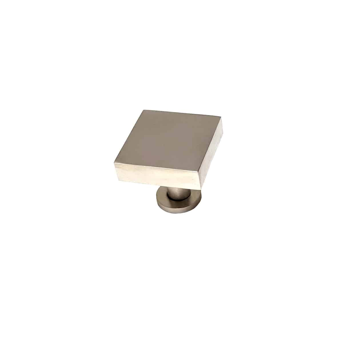 Bouton de meuble carré : 35 mm x 35 mm