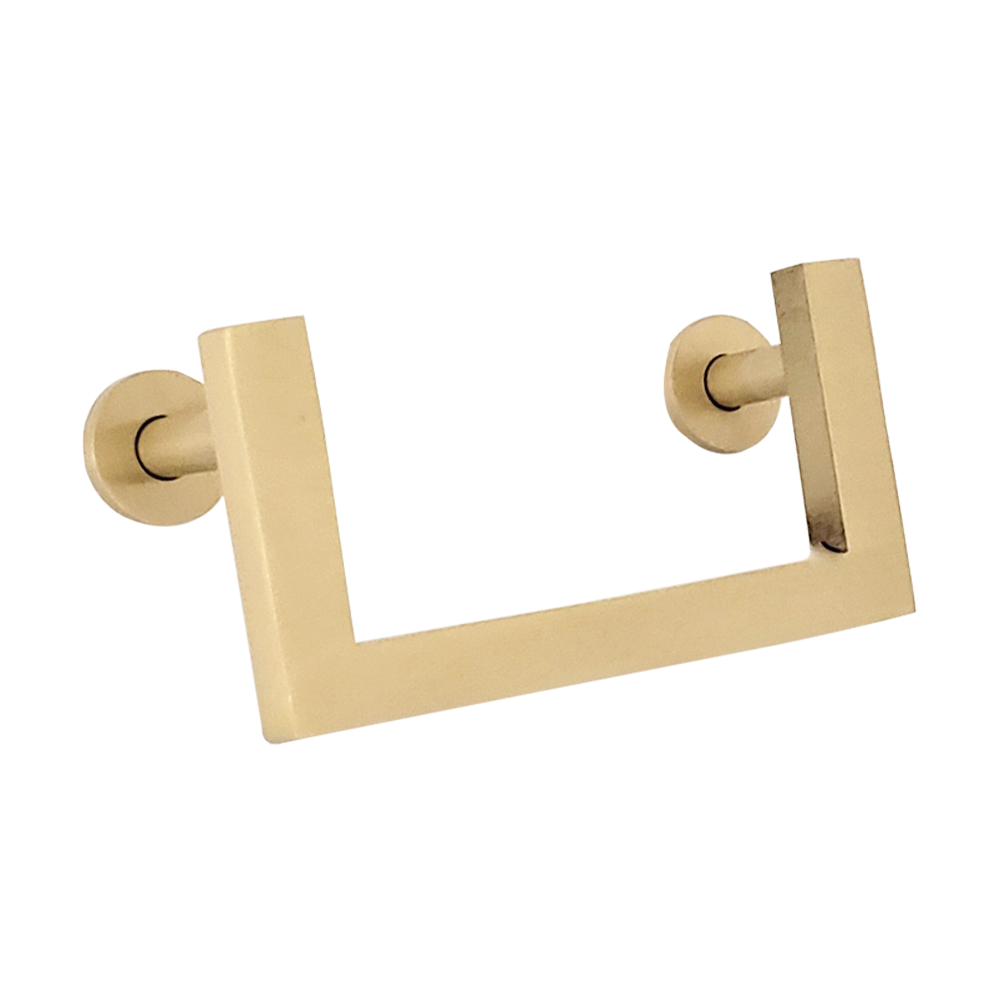 Cabinet Handle Pull Half Square 4"