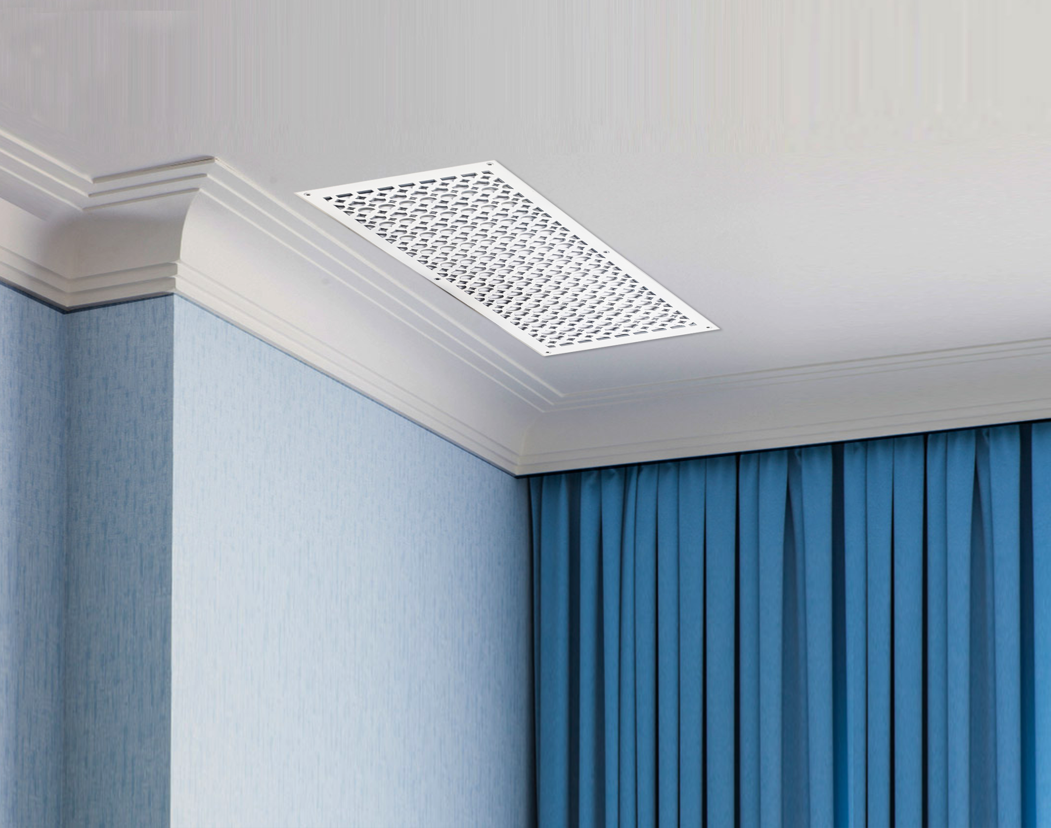 10" x 26" Air Return Grille Cast Aluminum | VR100 Tudor Mushroom Design Vent Cover | Wall, Ceiling & Floor | HVAC Register