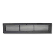 Air Return Grill 3″ X 24″ Top Faceplate Size 5″ X 26″ HVAC Duct Cover Decorative High-Quality Metal – Cast Aluminum Powder Coated Re-Paintable For Walls, Ceilings, And Floors Without Damper – Linear Design (VR 109)