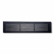 Air Return Grill 4″ X 24″ Top Faceplate Size 6″ X 26″ HVAC Duct Cover Decorative High-Quality Metal – Cast Aluminum Powder Coated Re-Paintable For Walls, Ceilings, And Floors Without Damper – Linear Design (VR 109)
