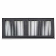 Air Return Grill 8″ X 24″ Top Faceplate Size 10″ X 26″ HVAC Duct Cover Decorative High-Quality Metal – Cast Aluminum Powder Coated Re-Paintable For Walls, Ceilings, And Floors Without Damper – Contemporary Design (VR 102)