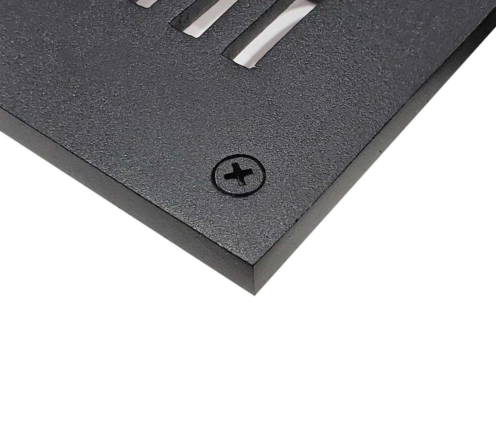 Air Return Grill 4″ X 30″ Top Faceplate Size 6″ X 32″ HVAC Duct Cover Decorative High-Quality Metal – Cast Aluminum Powder Coated Re-Paintable For Walls, Ceilings, And Floors Without Damper – Linear Design (VR 109)