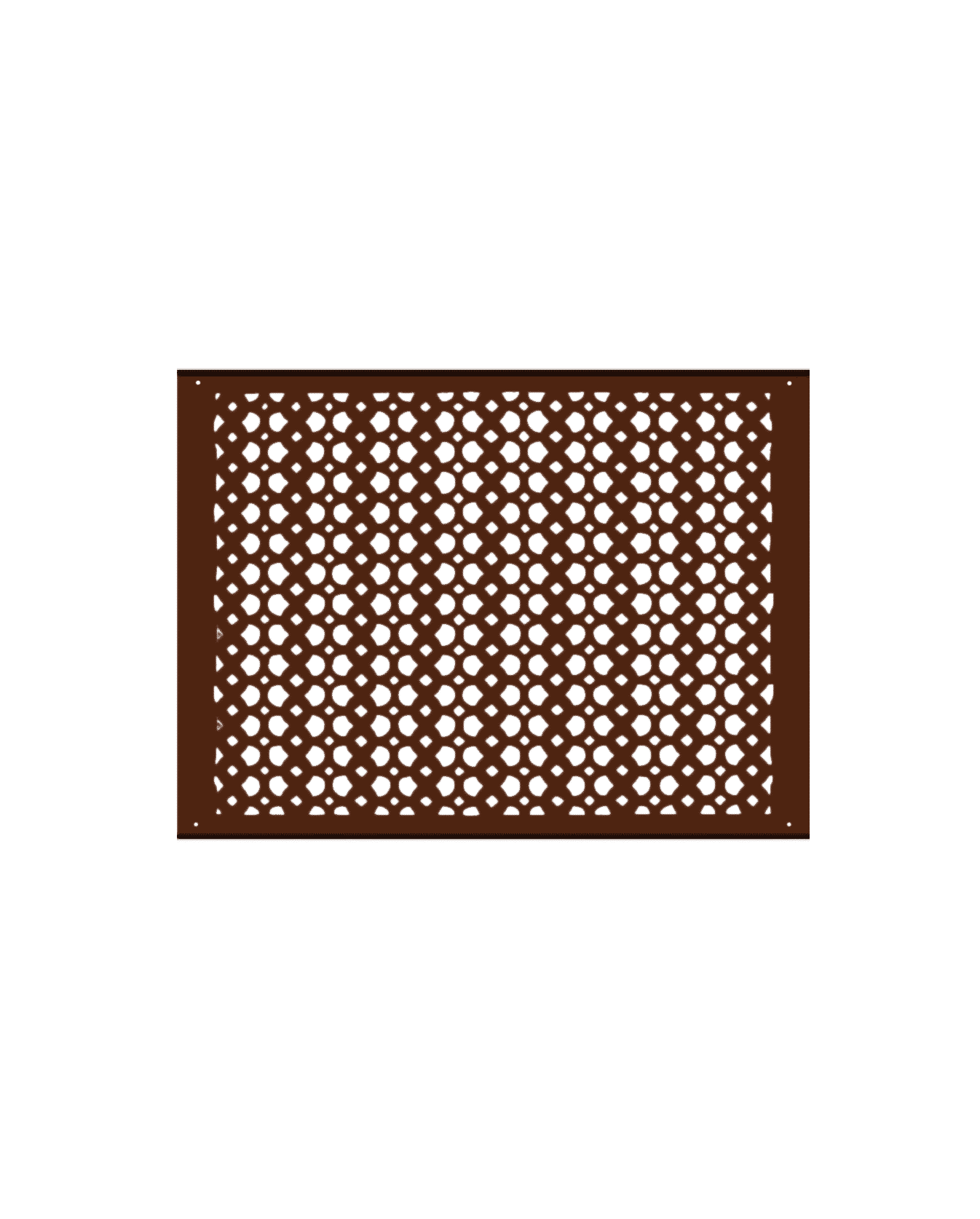 Air Return Grill 14″ X 20″ VR100 With Holes And Matching Screws Top Faceplate Size 16″ x 22-3/4″ HVAC Duct Cover Decorative Handcrafted High-Quality Metal – Cast Aluminum Powder Coated Re-Paintable For Walls, Ceilings, And Floors without Damper