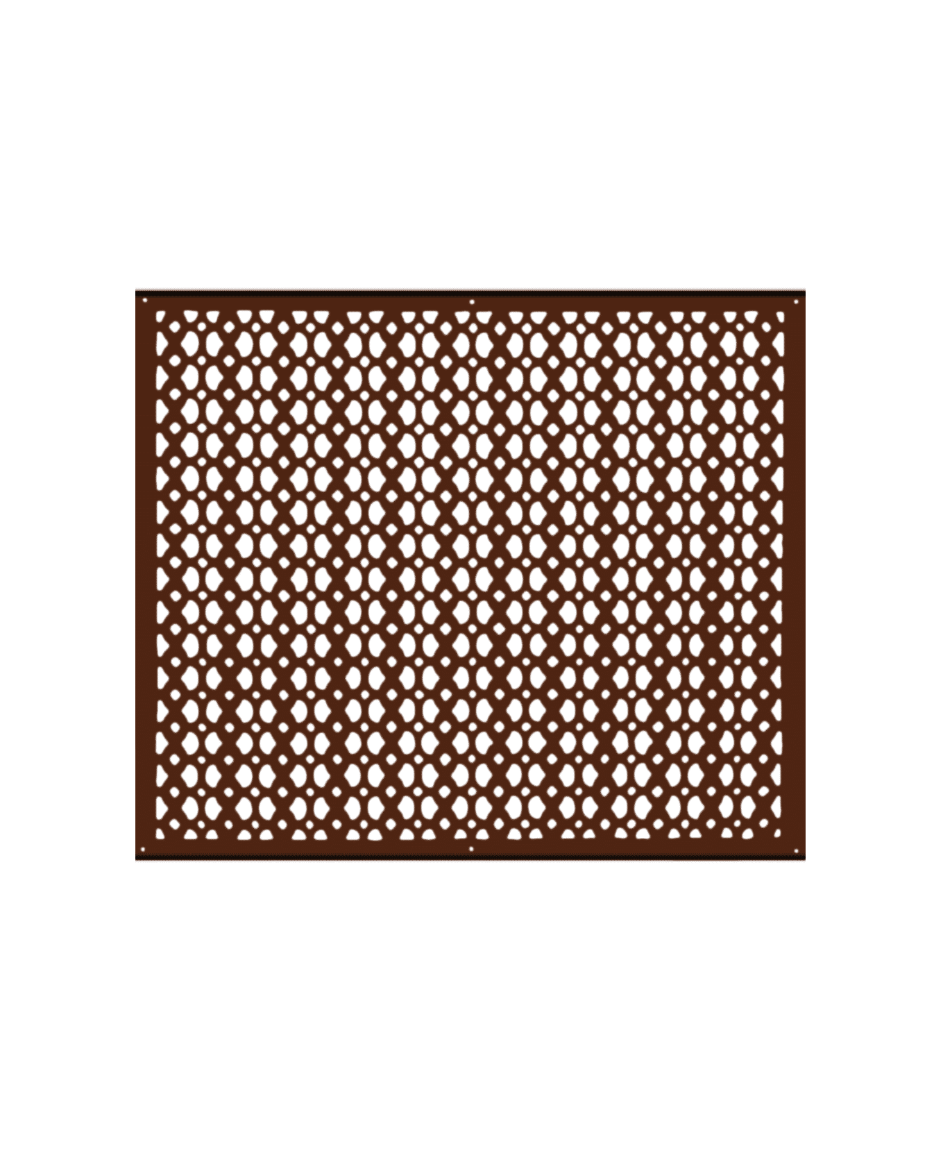 Air Return Grill 20″ X 24″ VR100 With Holes And Matching Screws Top Faceplate Size 22″ x 26-1/2″ HVAC Duct Cover Decorative Handcrafted High-Quality Metal – Cast Aluminum Powder Coated Re-Paintable For Walls, Ceilings, And Floors without Damper