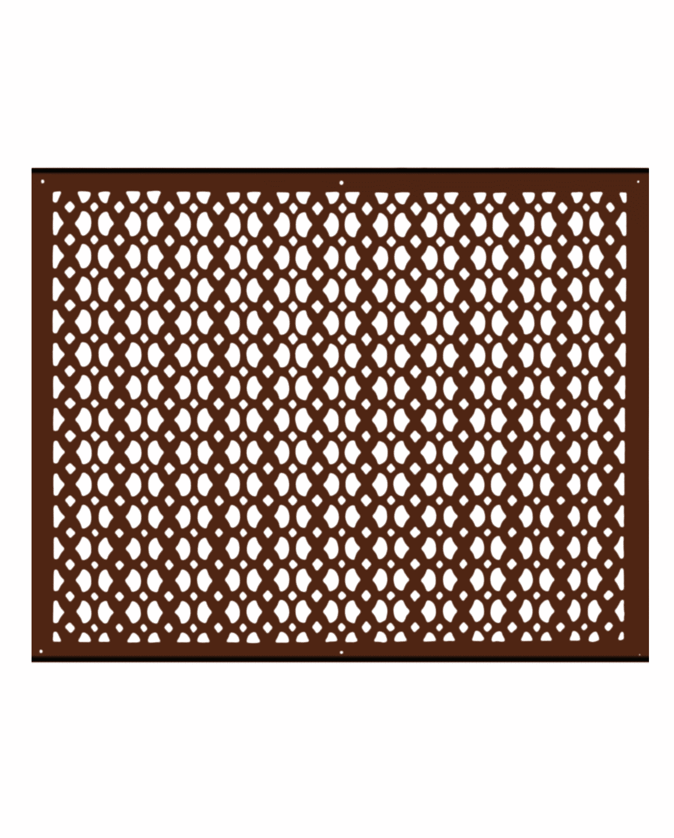 Air Return Grill 26″ X 30″ VR100 With Holes And Matching Screws Top Faceplate Size 27-1/2″ x 32″ HVAC Duct Cover Decorative Handcrafted High-Quality Metal – Cast Aluminum Powder Coated Re-Paintable For Walls, Ceilings, And Floors without Damper