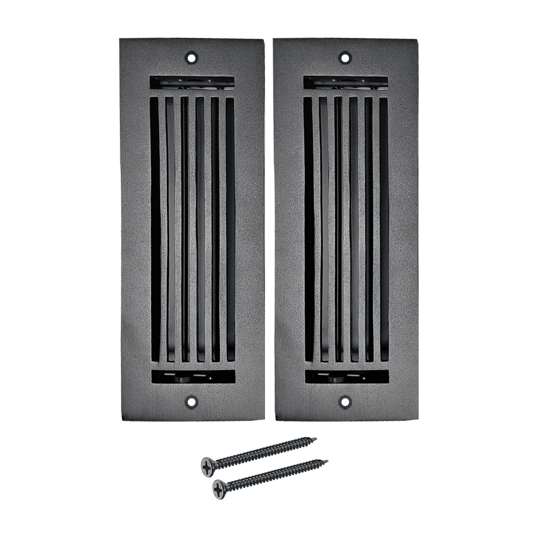 Cast Aluminum Floor Register Size 3″ X 10″ VR109 Pack of 2