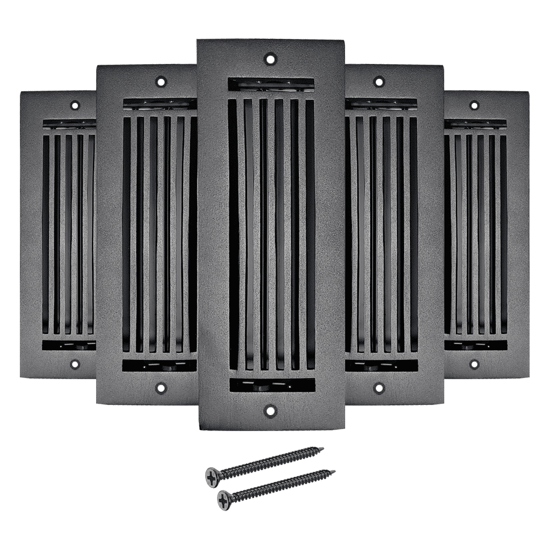 Cast Aluminum Floor Register Size 3″ X 10″ VR109 Pack of 5