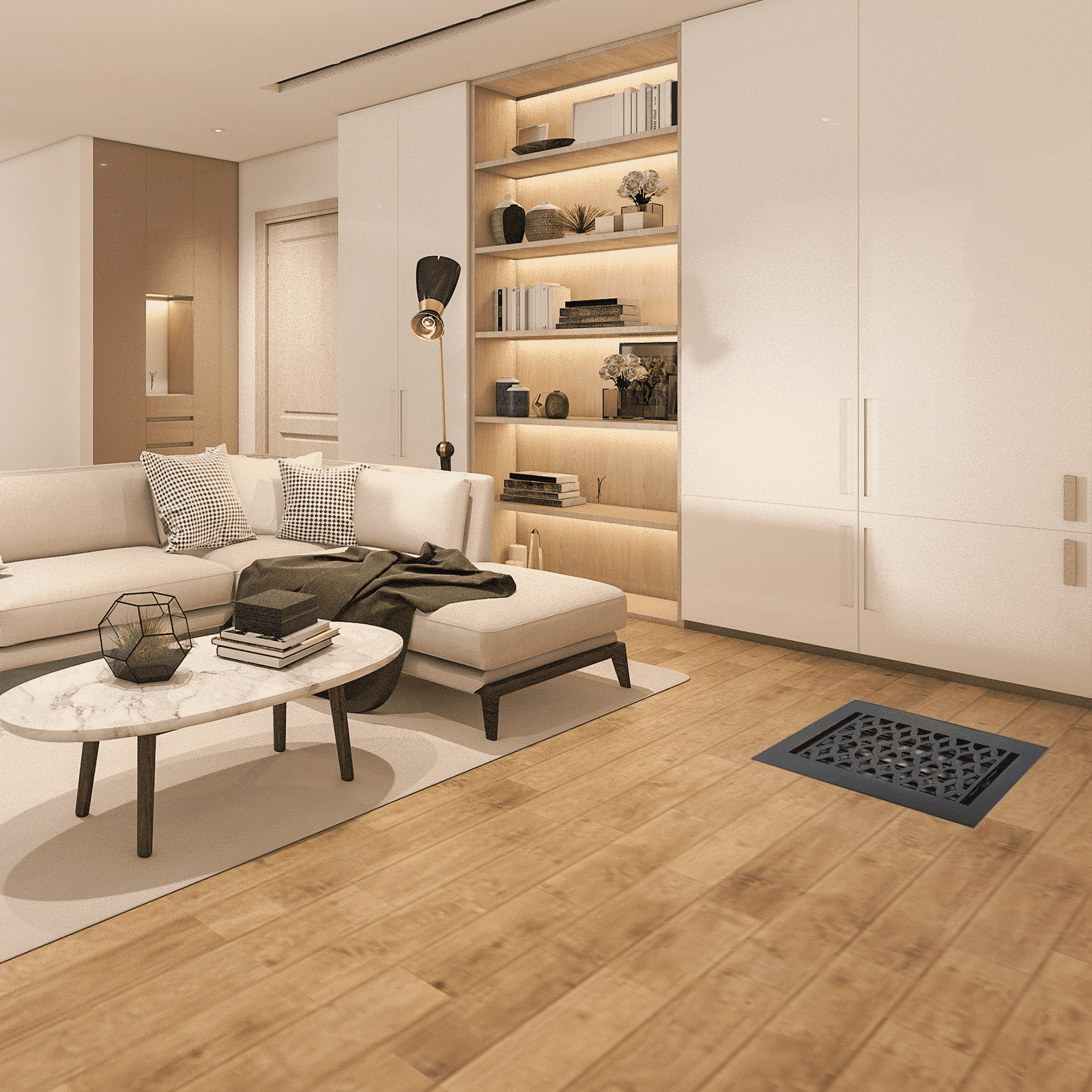 Cast-Aluminum-Floor-Register-4-X-10-VR-100