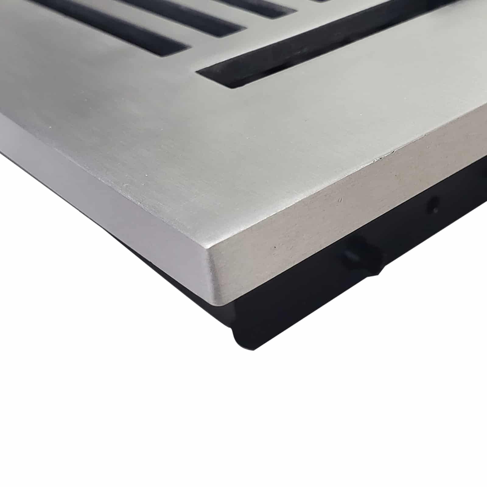 Registre de sol en fonte d'aluminium, dimensions 4" x 10", VR109, paquet de 5