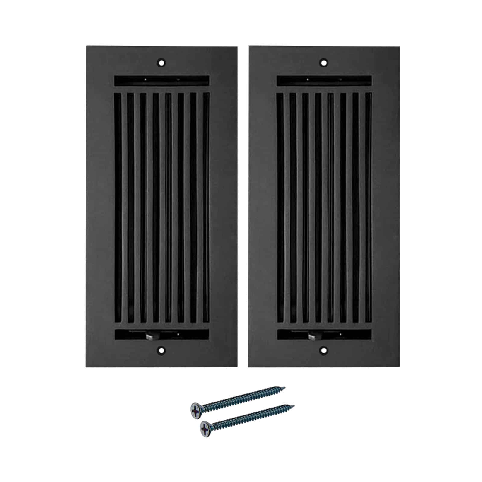 Cast Aluminum Floor Register Size 4" X 10" VR109 Pack of 2