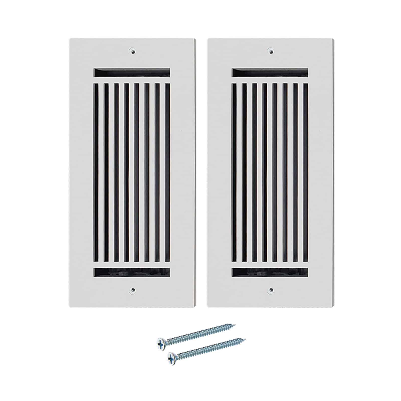 Cast Aluminum Floor Register Size 4" X 10" VR109 Pack of 2