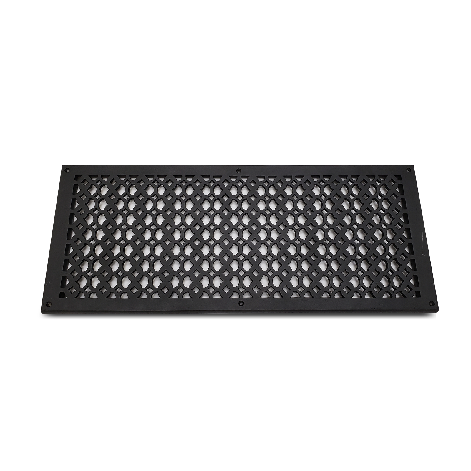 10" x 26" Air Return Grille Cast Aluminum | VR100 Tudor Mushroom Design Vent Cover | Wall, Ceiling & Floor | HVAC Register
