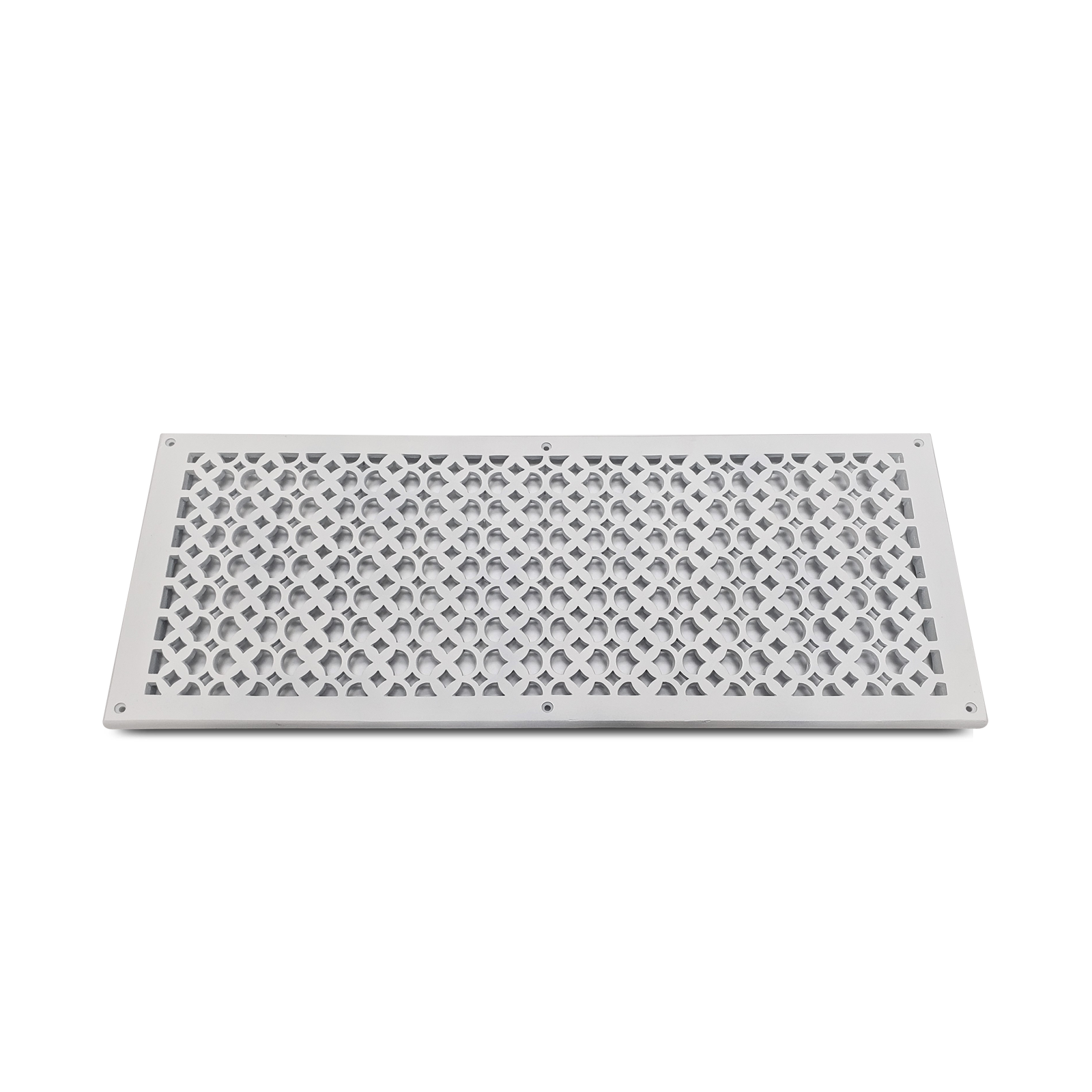 10" x 26" Air Return Grille Cast Aluminum | VR100 Tudor Mushroom Design Vent Cover | Wall, Ceiling & Floor | HVAC Register