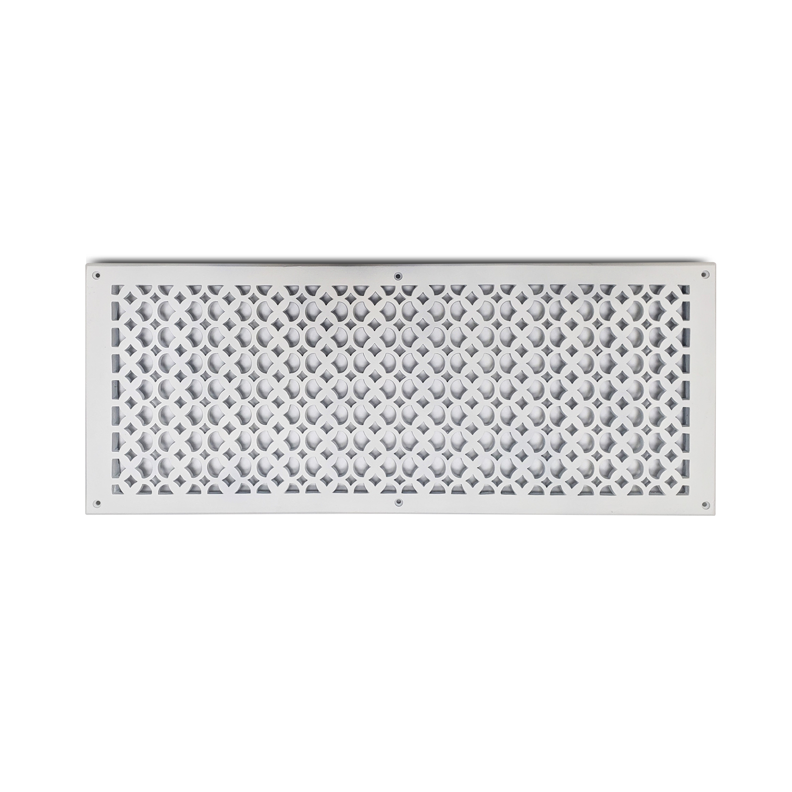 10" x 26" Air Return Grille Cast Aluminum | VR100 Tudor Mushroom Design Vent Cover | Wall, Ceiling & Floor | HVAC Register