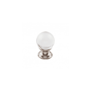 Clarity Clear Glass Knob 1 Inch