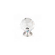 Clear Crystal Knob 1-3/8 Inch