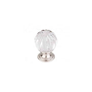 Clear Melon Crystal Knob 1-1/8 Inch