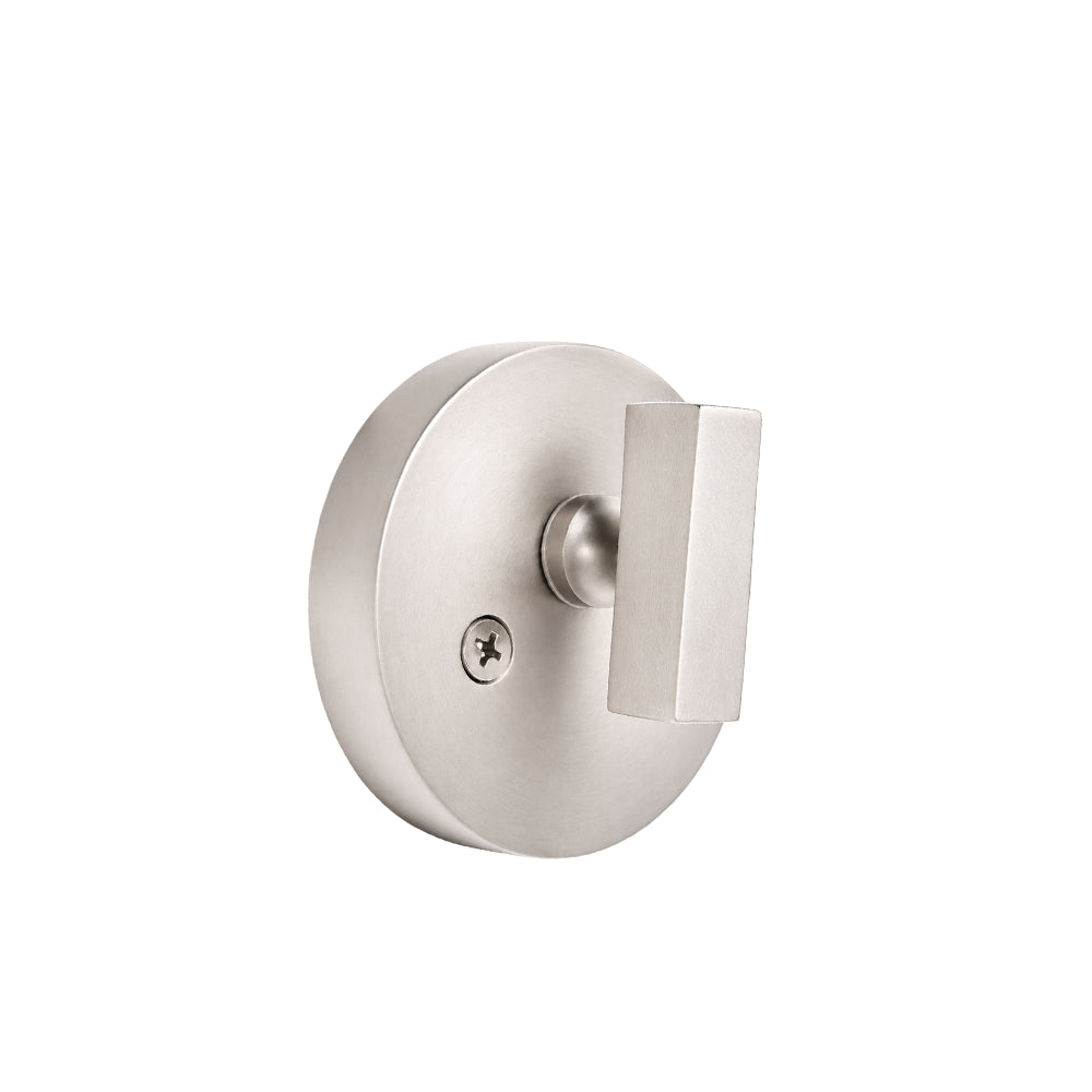Solid Brass Round Deadbolt for Multipoint Door Lock Systems – 62mm Round Rosette | Modern Entry Door Hardware