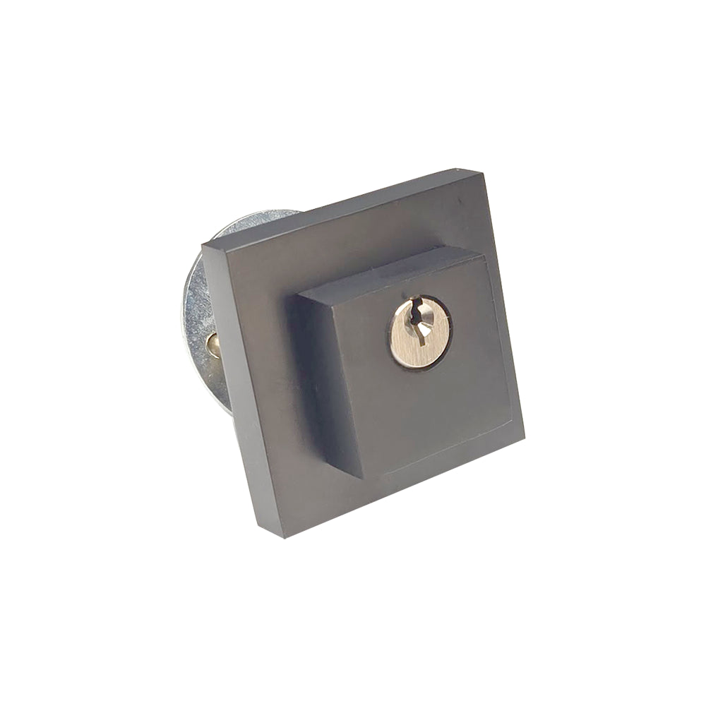 Solid Brass Square Deadbolt for Multipoint Door Locks – 62 x 62 mm Square Rosette