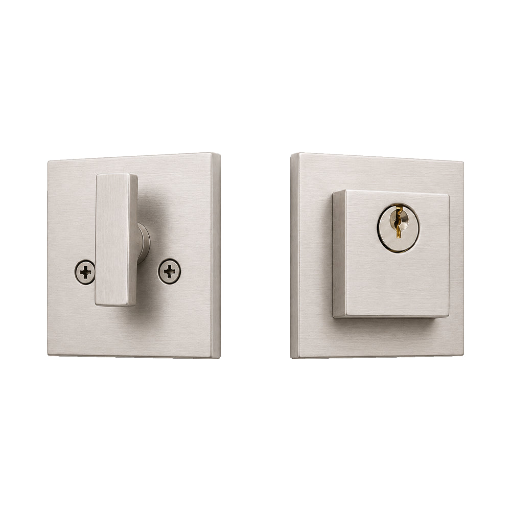 Solid Brass Square Deadbolt for Multipoint Door Locks – 62 x 62 mm Square Rosette