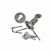 Euro profile Cylinder 70 MM,  Solid Brass Round - Set