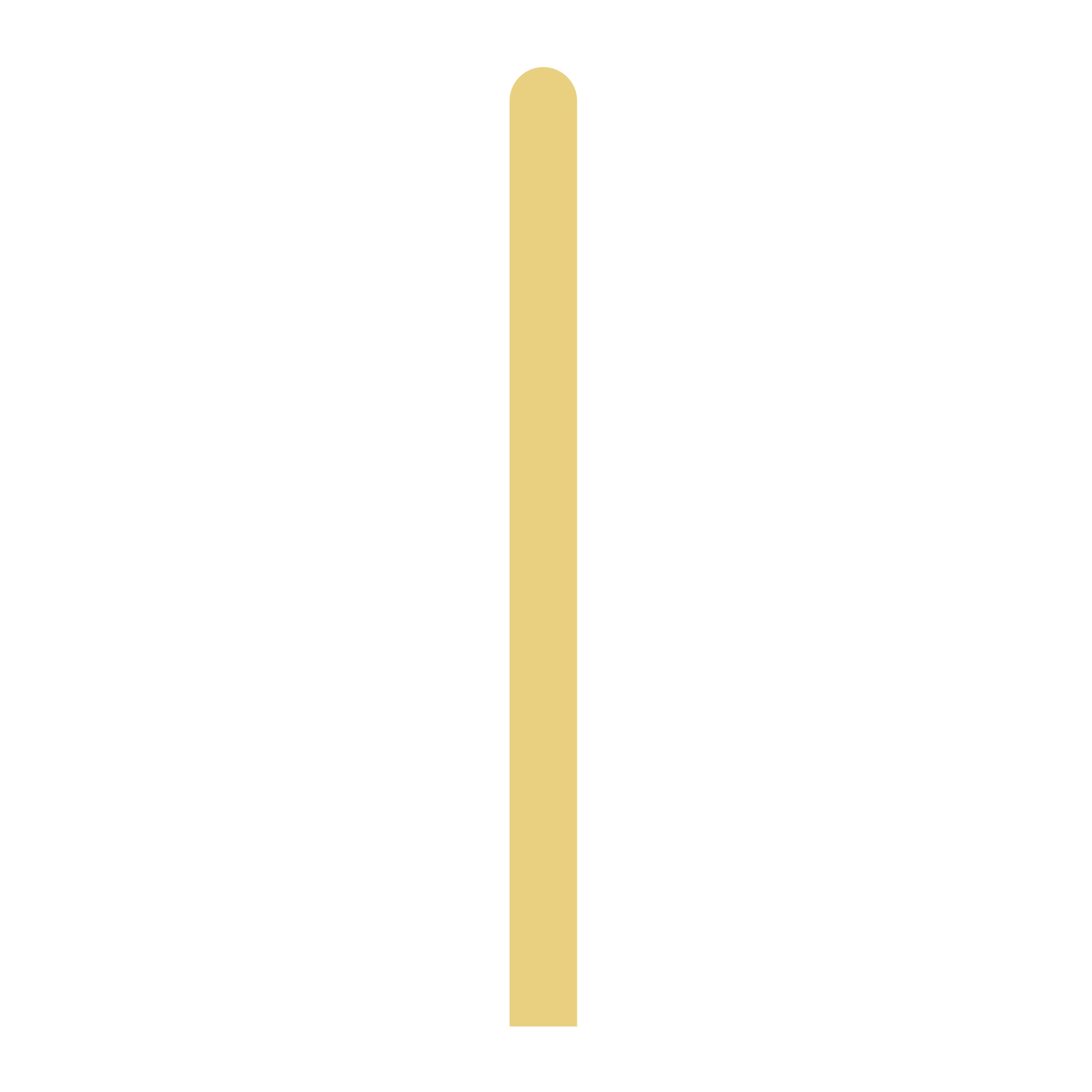 Stainless Steel 304 Flat Trim Strip with Self-Adhesive Backing – 1/2" Wide x 94" Long – Brushed Satin Nickel, Brushed Gold & Matte Black – Flat Strip with One Side Round, Other Side Rectangular Head