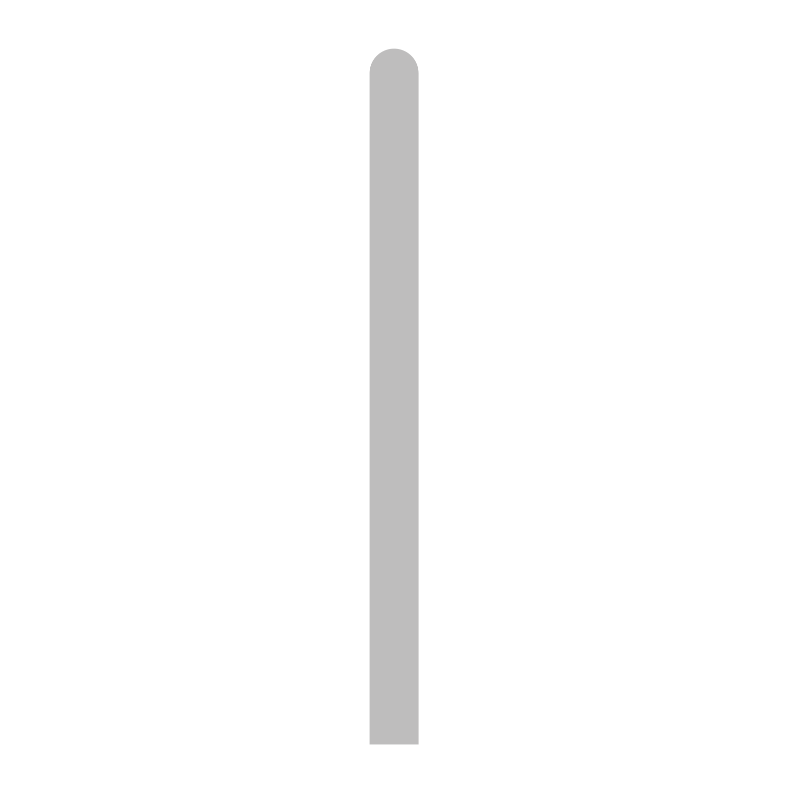 Stainless Steel 304 Flat Trim Strip with Self-Adhesive Backing – 1/2" Wide x 94" Long – Brushed Satin Nickel, Brushed Gold & Matte Black – Flat Strip with One Side Round, Other Side Rectangular Head