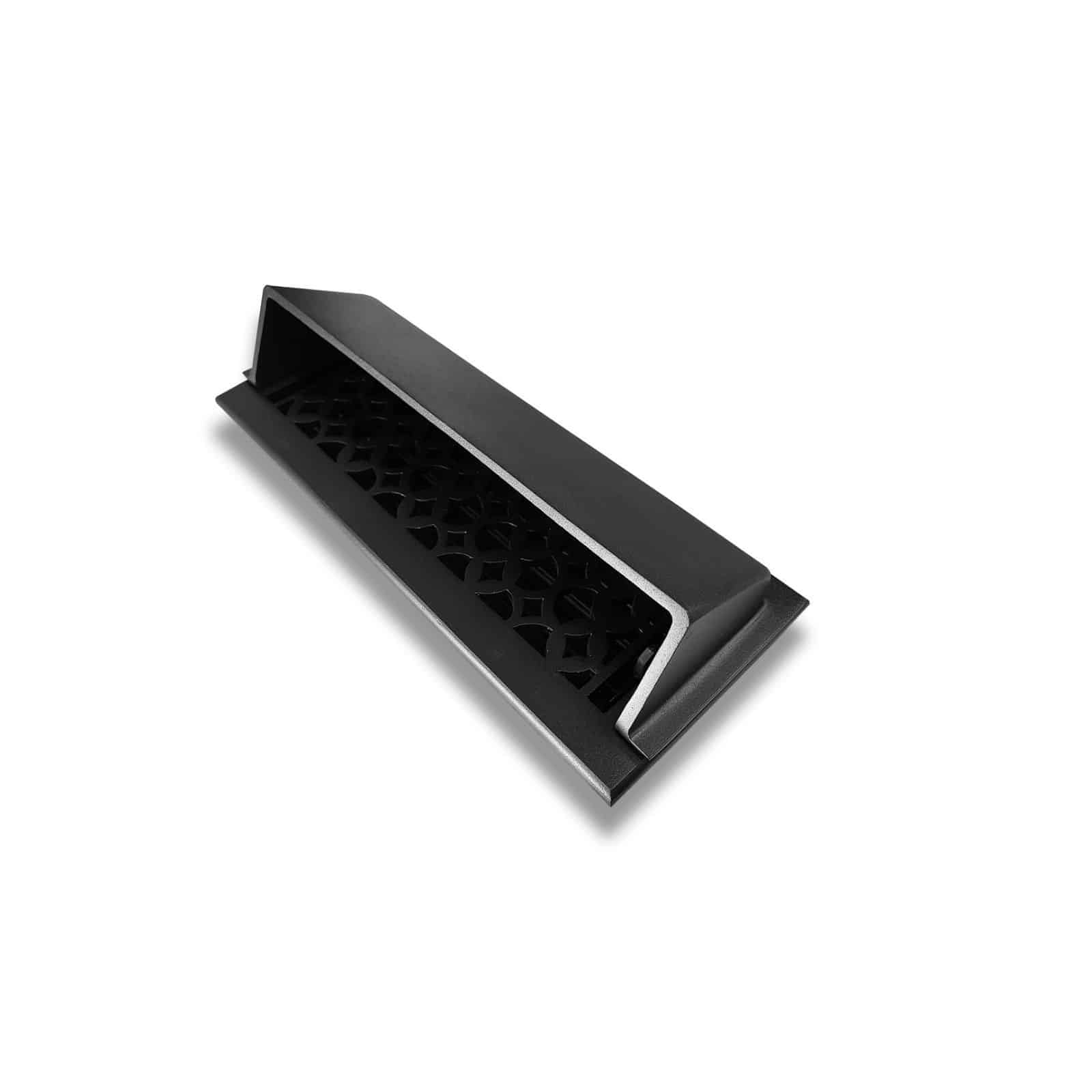 Metal Floor Vent Air Deflector 4"x12" - Heavy-Duty Cast Aluminum HVAC Diverter Cover - Fits multiple standard 4"x10" and 6"x10" Vent openings - Modern Design - Ideal for Use Under Furniture or Curtains