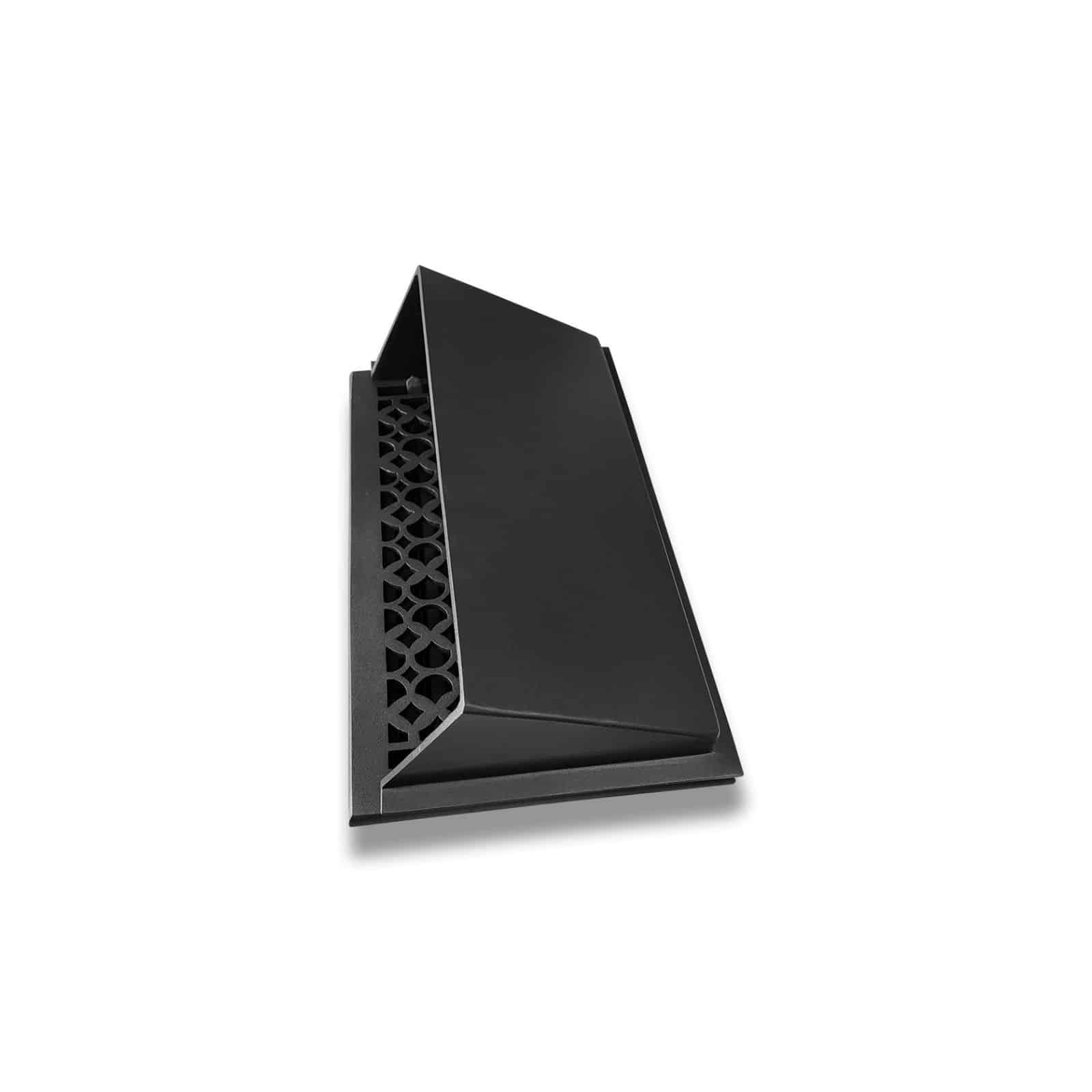 Déflecteur d'air pour grille d'aération de sol en métal 20 x 35 cm – En fonte d'aluminium, compatible avec les grilles d'aération de 20 x 35 cm. Couvercle robuste pour grilles d'aération sous les meubles, lits, canapés ou rideaux – Design moderne.