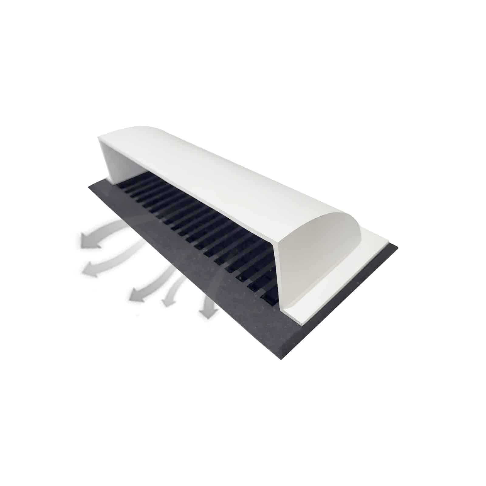 floor vent air deflector round 4x10 8