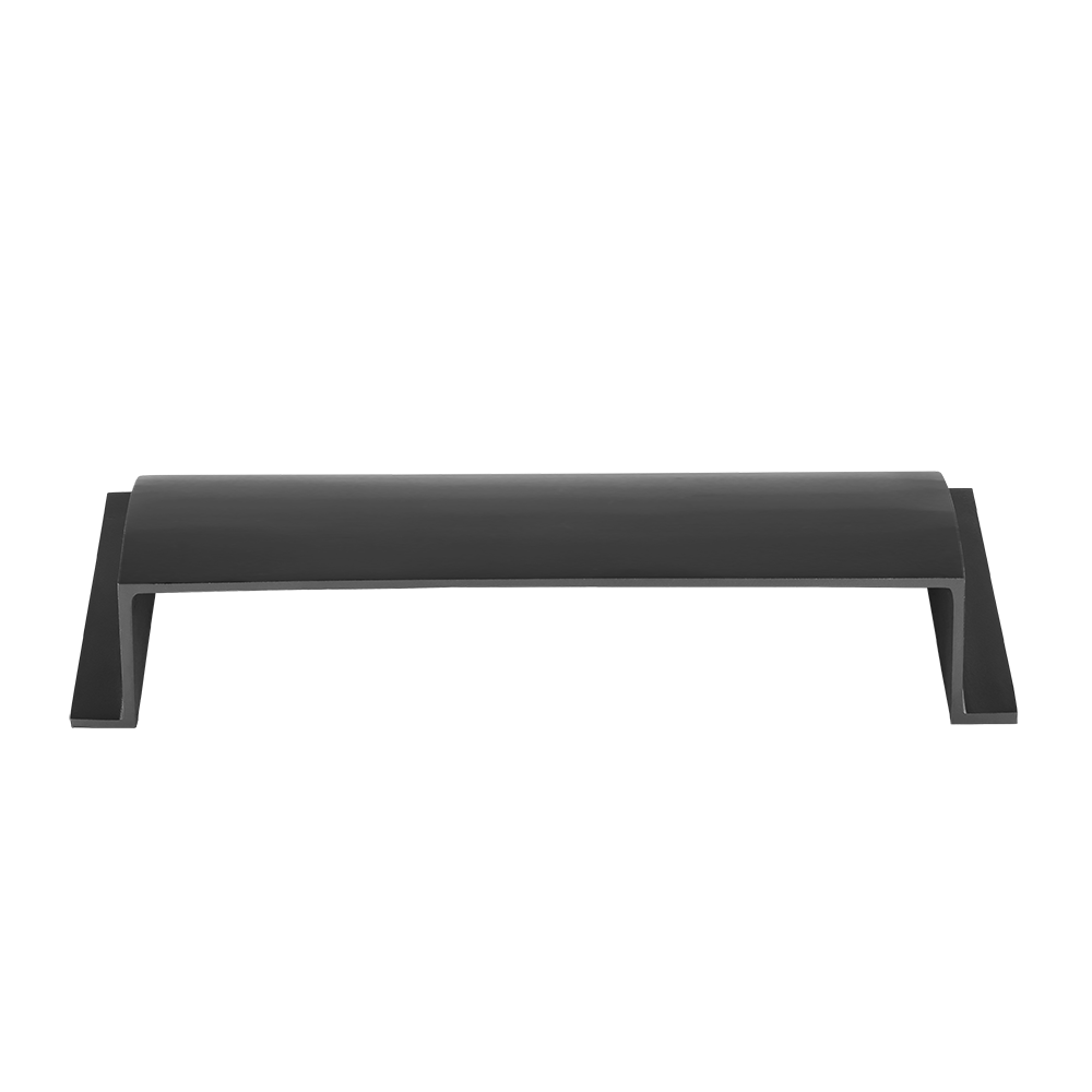 Metal Floor Vent Air Deflector 4"x10"- cast Aluminum HVAC Diverter fits on 2"x 10", 3"x 10", 4"x10" and 6"x 10" Vents. Heavy–duty Vent Cover for Vents Under Furniture, Beds, Sofas, or Curtains - Dome Design Black