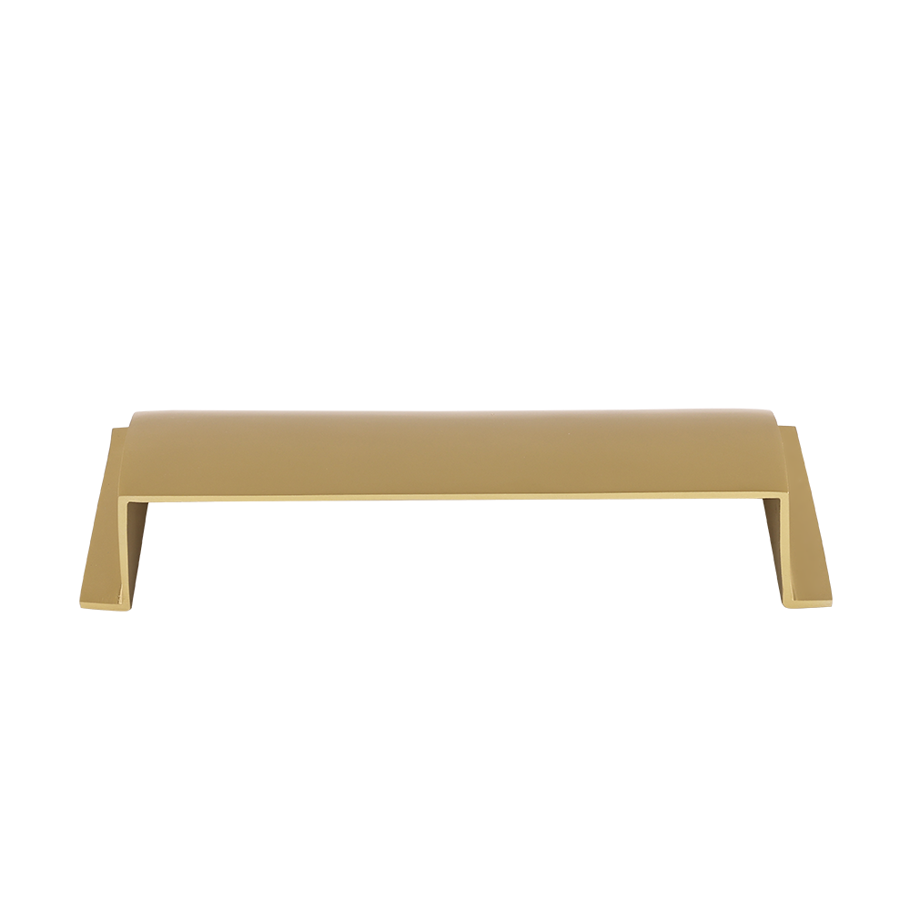 Metal Floor Vent Air Deflector 4″x10″- cast Aluminum HVAC Diverter fits on 2″x 10″, 3″x 10″, 4″x10″ and 6″x 10″ Vents. Heavy - duty Vent Cover for Vents Under Furniture, Beds, Sofas, or Curtains - Dome Design Matte Gold
