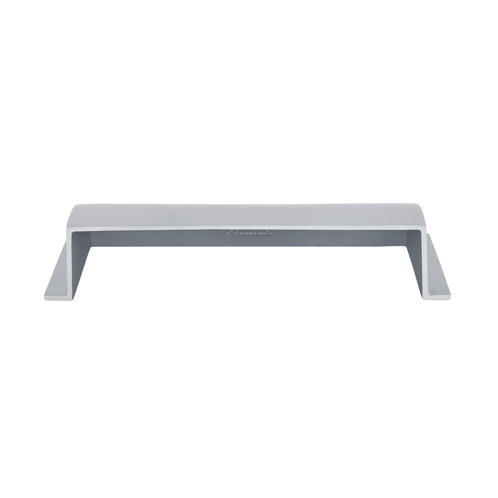 Metal Floor Vent Air Deflector 4″x10″- cast Aluminum HVAC Diverter fits on 2″x 10″, 3″x 10″, 4″x10″ and 6″x 10″ Vents. Heavy - duty Vent Cover for Vents Under Furniture, Beds, Sofas, or Curtains - Dome Design Matte Silver