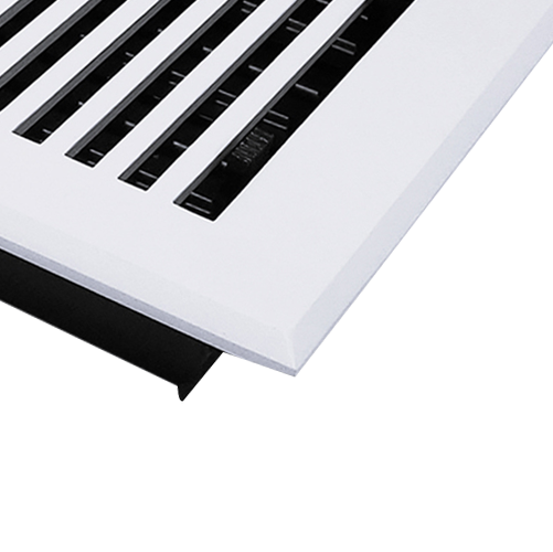Floor Vent Cover / Register Size: 4” x 12” VR102 with Damper top faceplate outer size 5.6″ x 11.6″, thickness 5 mm, handcrafted high-quality metal - cast aluminum powder coated Re-paintable for floors, walls, and ceilings