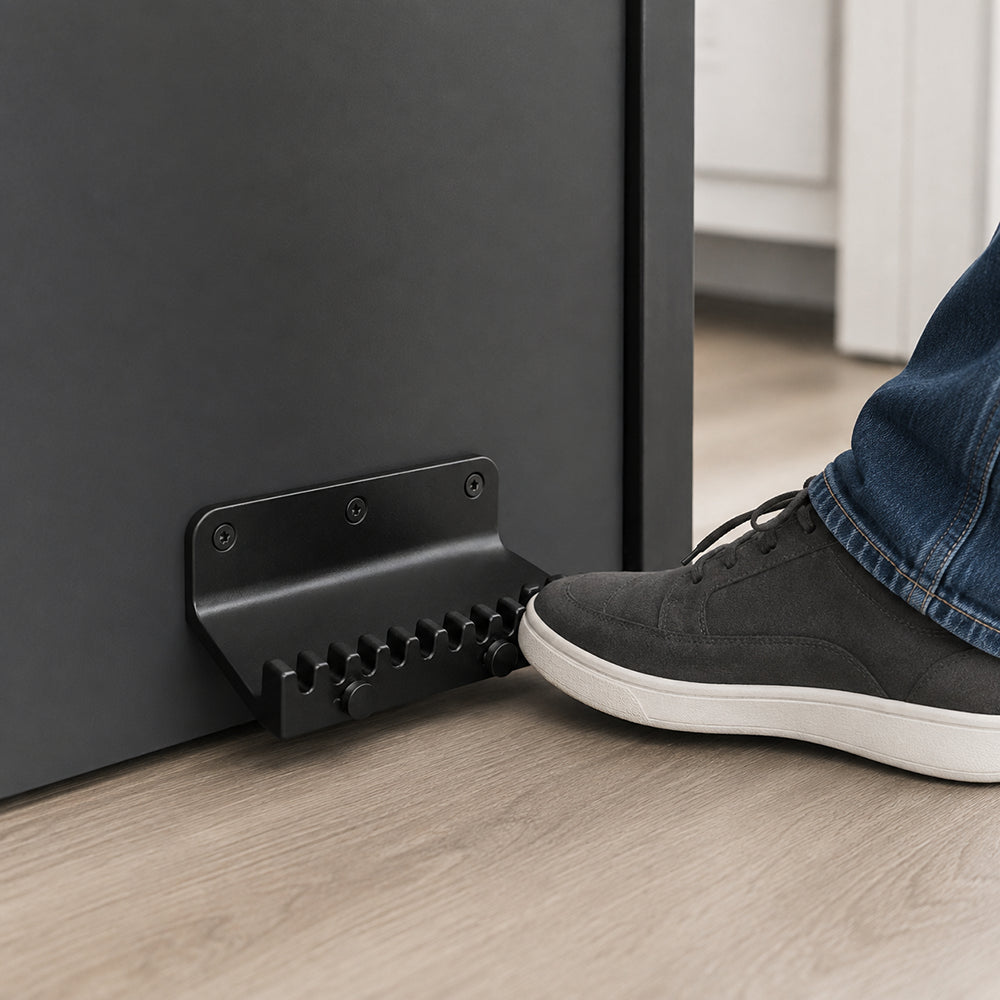 Hands-Free Foot-Operated Door Pull for Restaurants, Commercial Kitchens, and Public Restrooms – Aluminum Door Opener