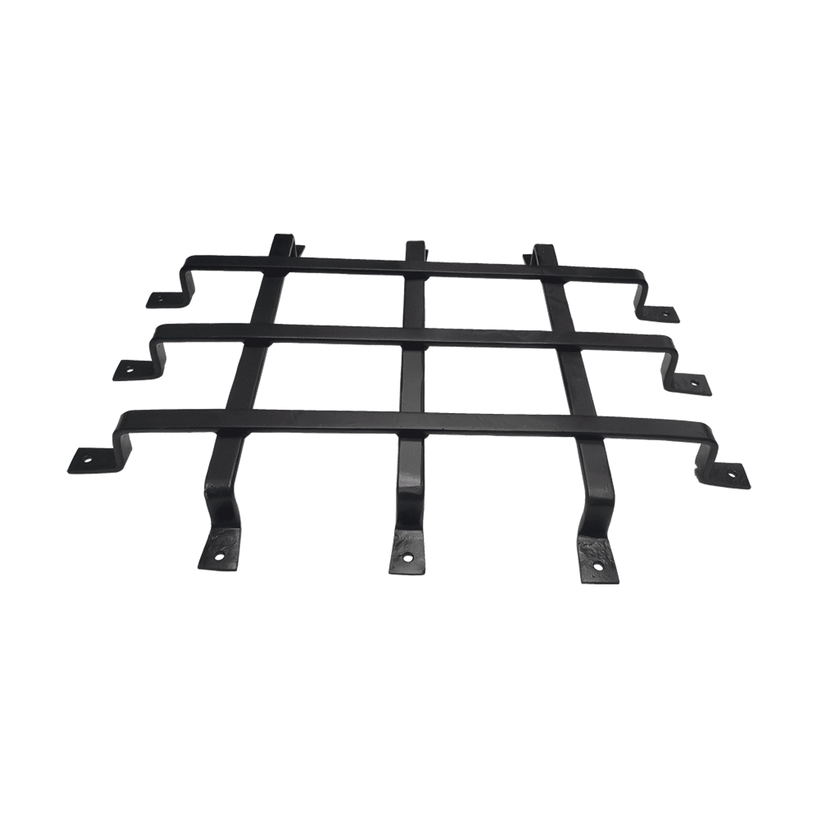 Grille de porte Speakeasy en fer carré design 104
